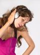 Woman Listening to Music