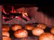 oven with  bread