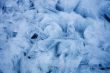 Ice texture of frozen sea