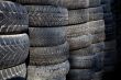Large pile of used tires