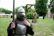 Boy in knight armour