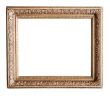 Gold painted picture frame