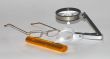  magnifying glasses with cases for glasses