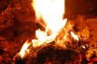 warm fire