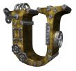 steampunk letter u