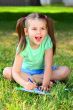Portrait of the little girl