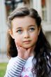 Portrait of the little girl