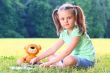 Portrait of the little girl
