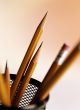 Image of Pencils in holder.