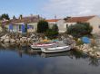 port of Les Salines on Oleron's island