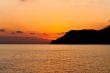 Sunset behind the mountains