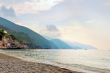 Mountains at the sea