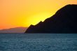 Beatiful sunset on seaside