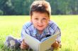 The boy with the book