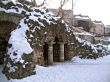 Diana`s grotto. Pyatigorsk. Winter