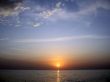 Sunset over the sea