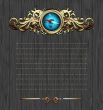 compass with ornate frame