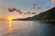 Sunset at the seaside