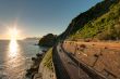 Railway station at the sea