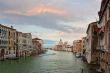 Sunset at the grand canal