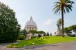 View at the St Peter`s Basillica