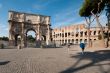 Arch of Constantine and Colosseum