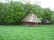 Rural landscape with country house