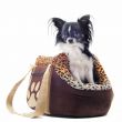 travel bag and chihuahua