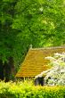 Old chapel in spring wales