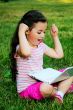 The little girl with the laptop