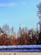 winter cityscape
