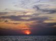 Sunset over the sea