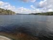 Bay of Ladoga lake