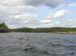 Bay on Ladoga lake