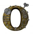 steampunk letter o