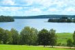 Landscape in Lithuania.