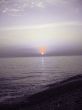 Sunset over the sea