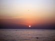 Sunset over the sea