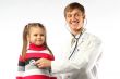 The doctor and the little girl
