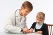 The doctor and the little girl