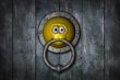 smiley doorknocker