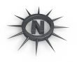 spiky letter n