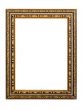 gold-patterned frame for a picture