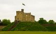 Castle watchtower on the hill