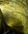 Spiral stair in the medieval castle