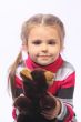 Portrait of the little girl