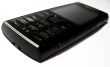 Black mobile phone isolated