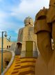 Barcelona roof of casa mila