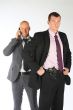 The bodyguard of the businessman