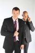 The bodyguard of the businessman